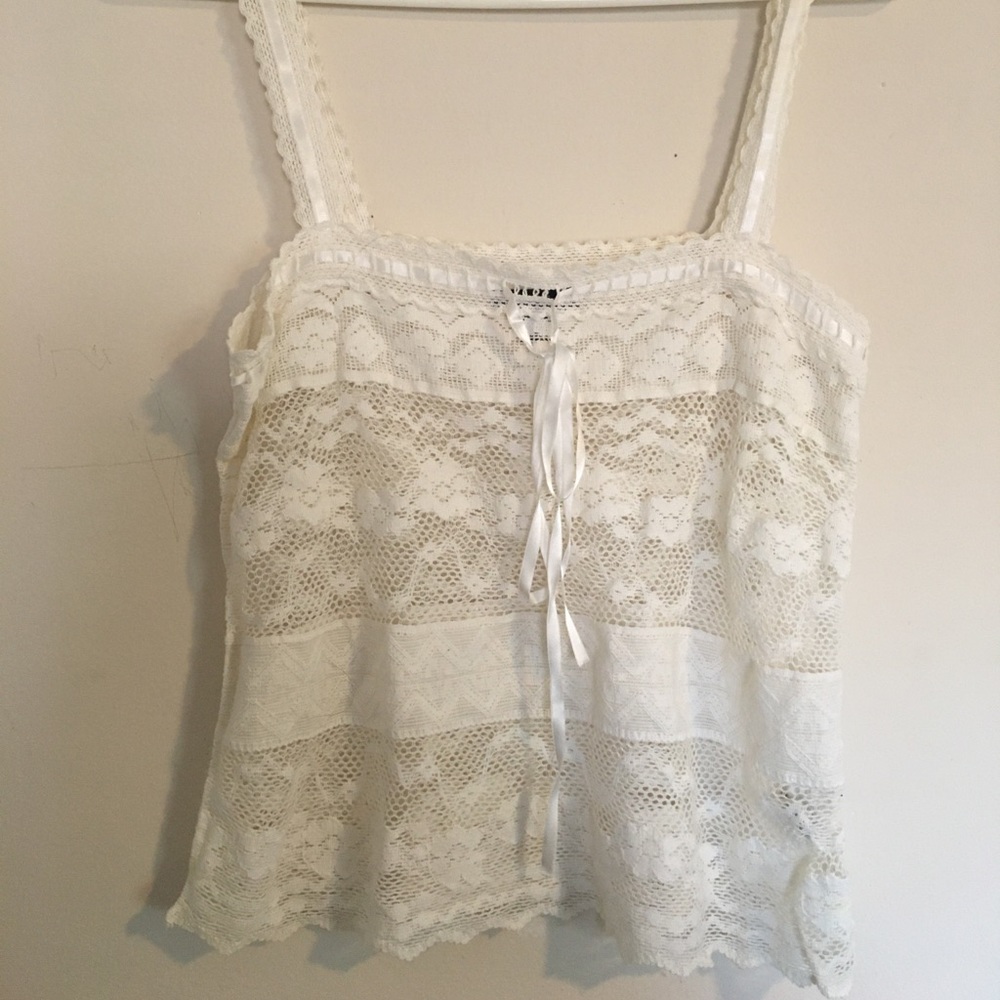 White Lace Shirt